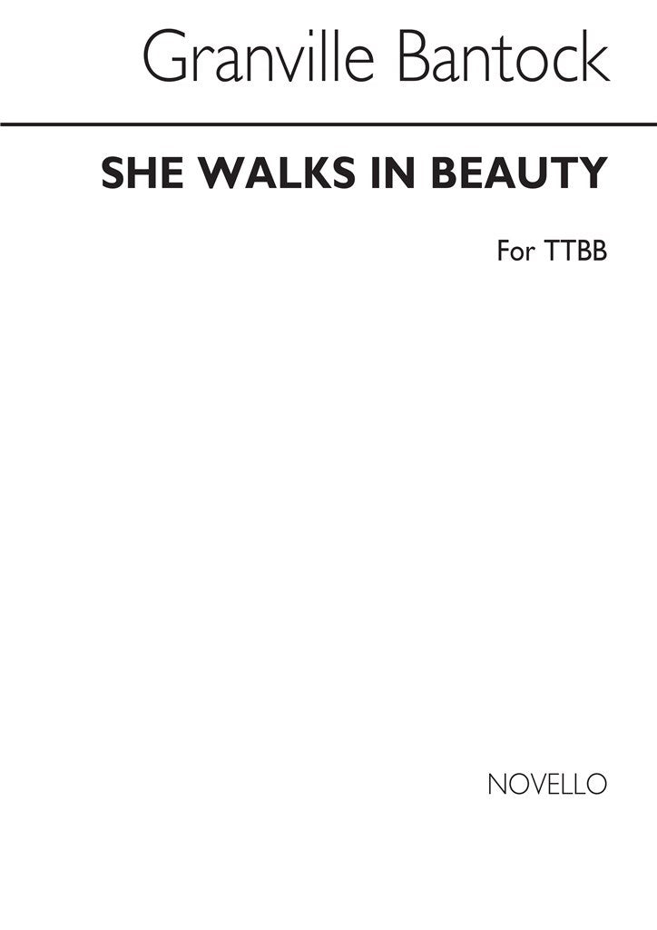 She Walks In Beauty Ttbb