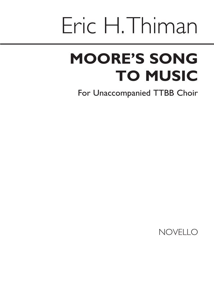 Moore'S Song To Music