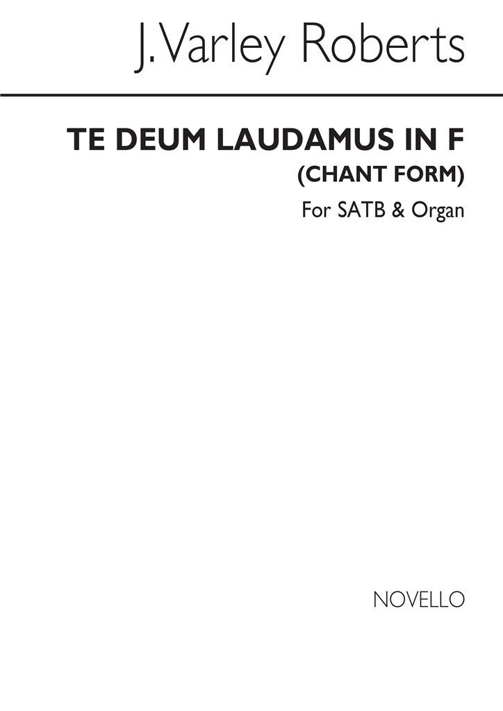 Te Deum Laudamus In F (Chant form)