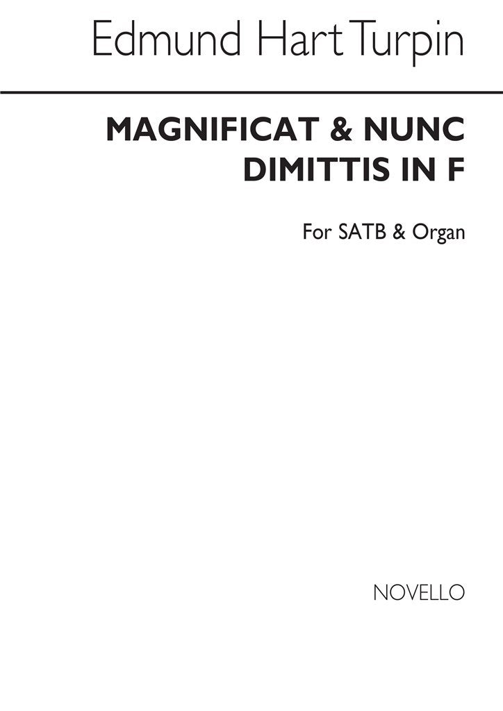 Magnificat And Nunc Dimittis In F