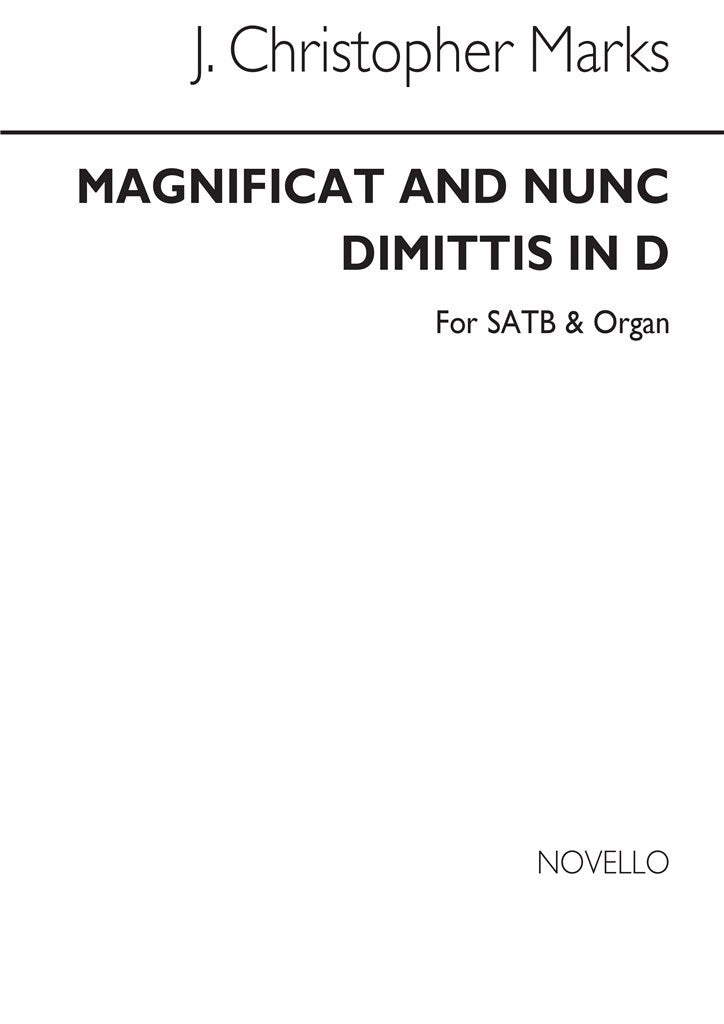 Magnificat And Nunc Dimittis In D