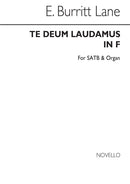Te Deum Laudamus In F Satb/Organ