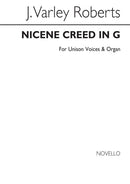 Varley Roberts The Nicene Creed In G Organ