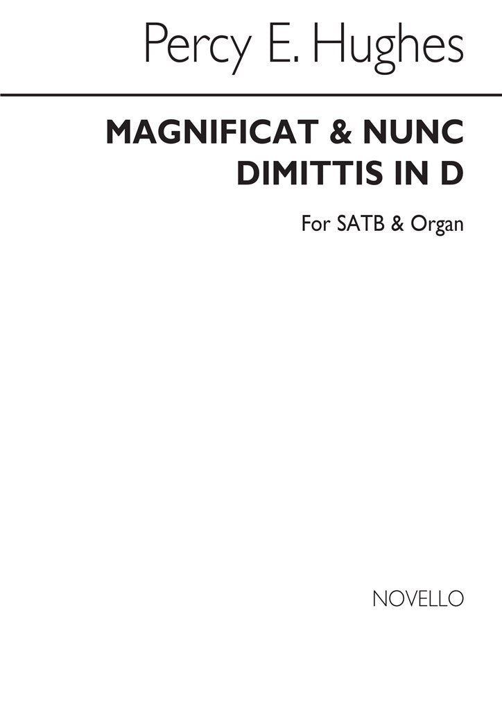 Magnificat And Nunc Dimittis In D