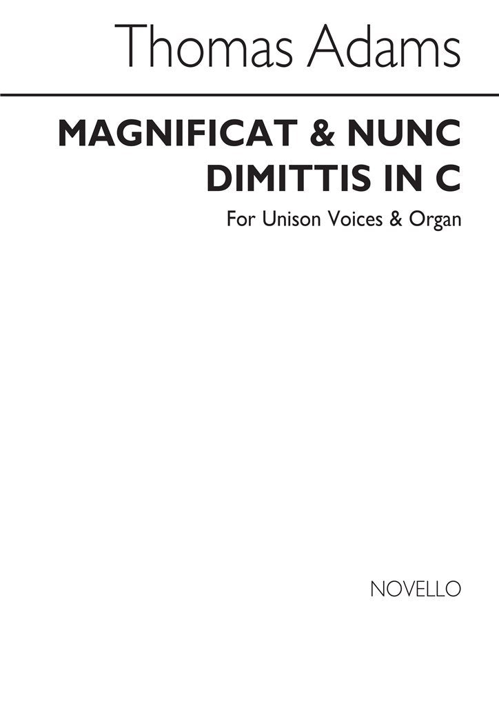 Magnificat and Nunc Dimittis In C