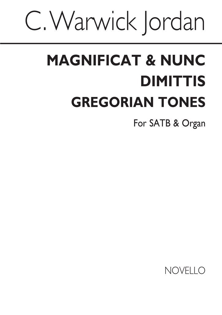 Magnificat And Nunc Dimittis (Gregorian Tones)