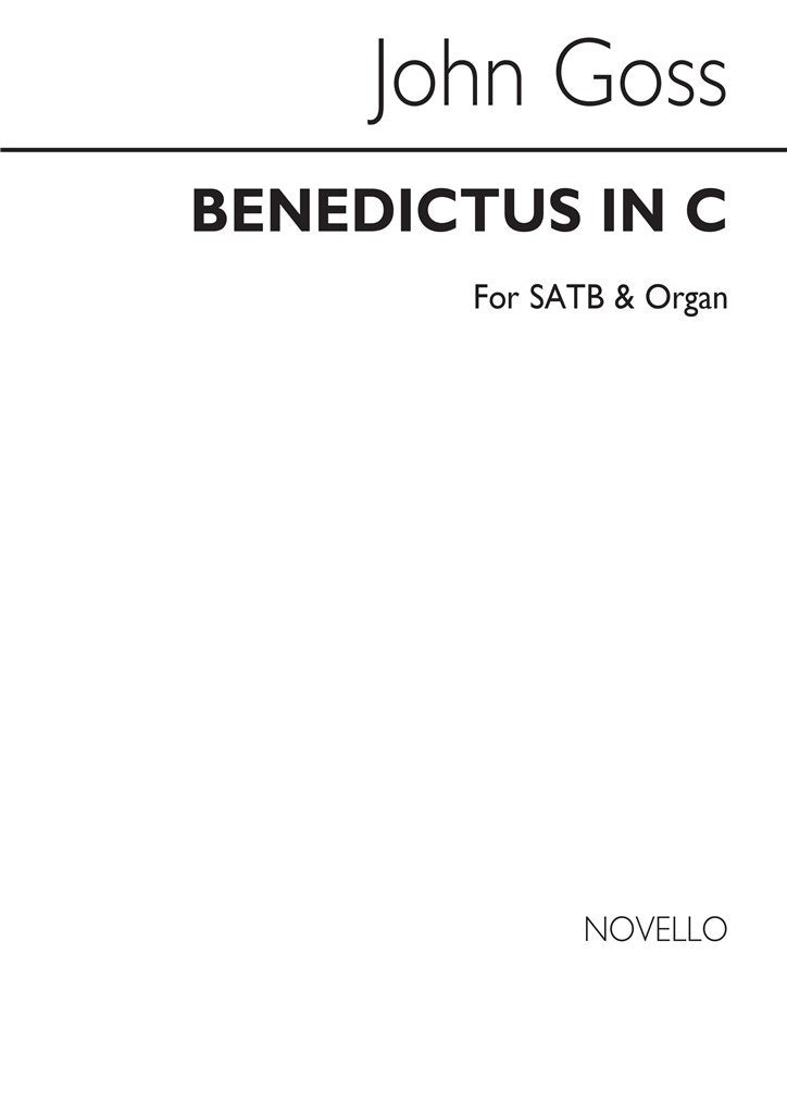 Benedictus in C