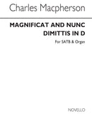 Magnificat and Nunc Dimittis In D
