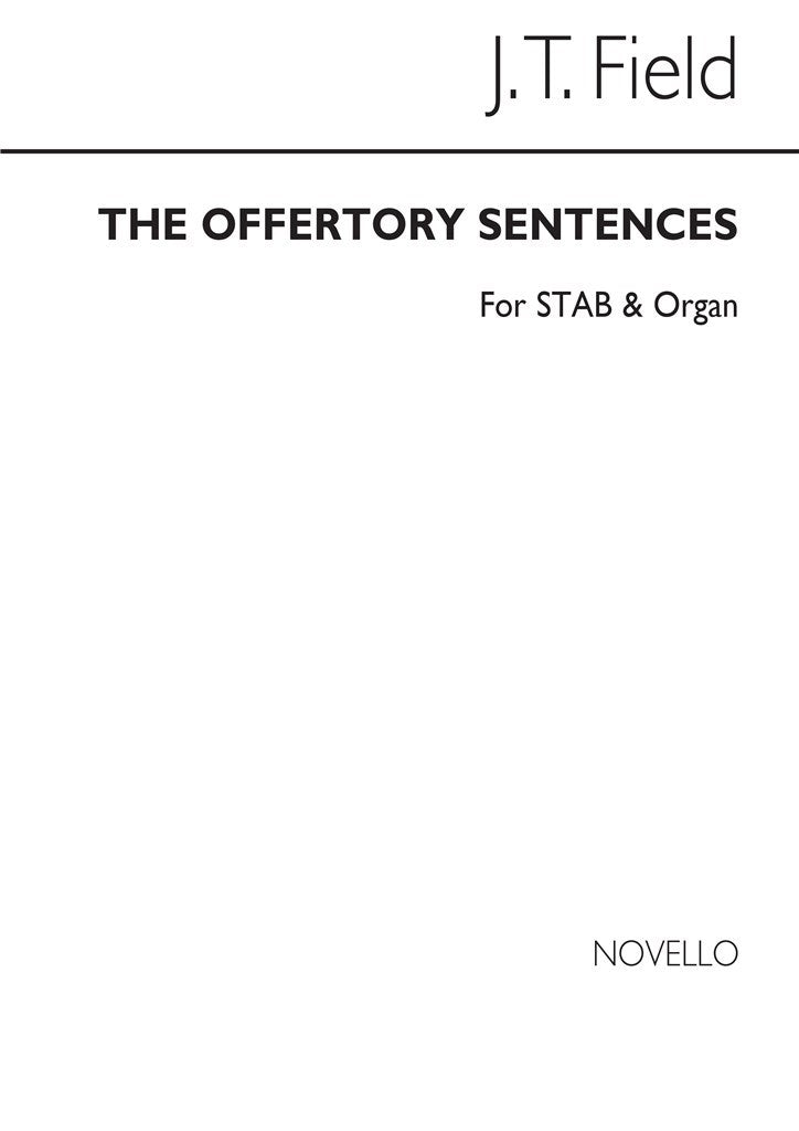 The Offertory Sentences Nos.10-15