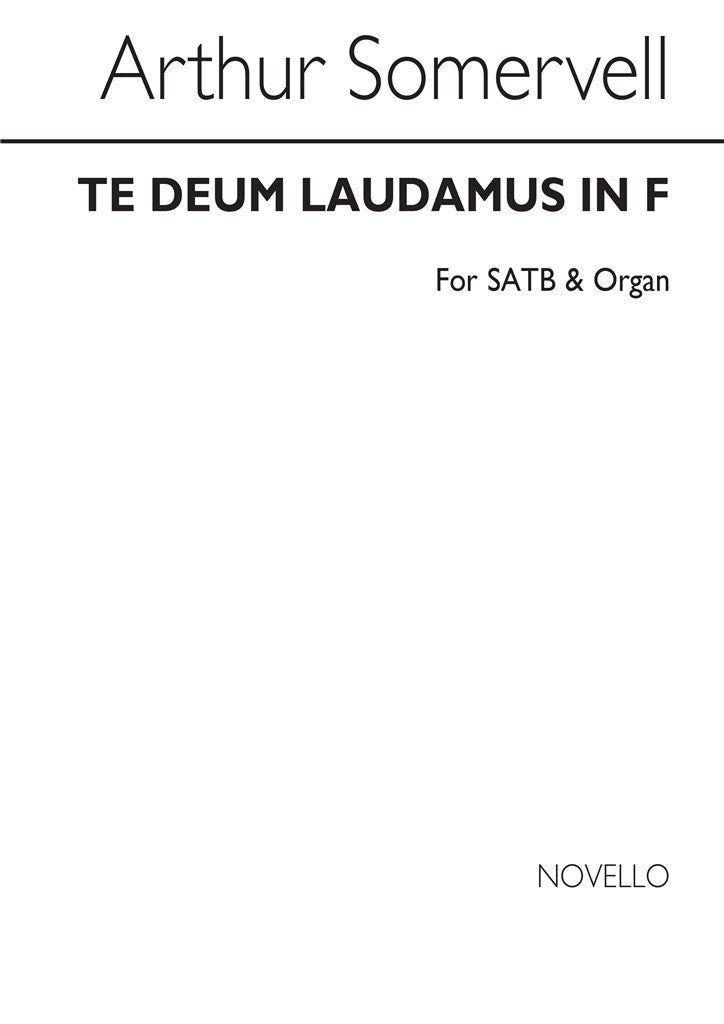 Te Deum Laudamus In F