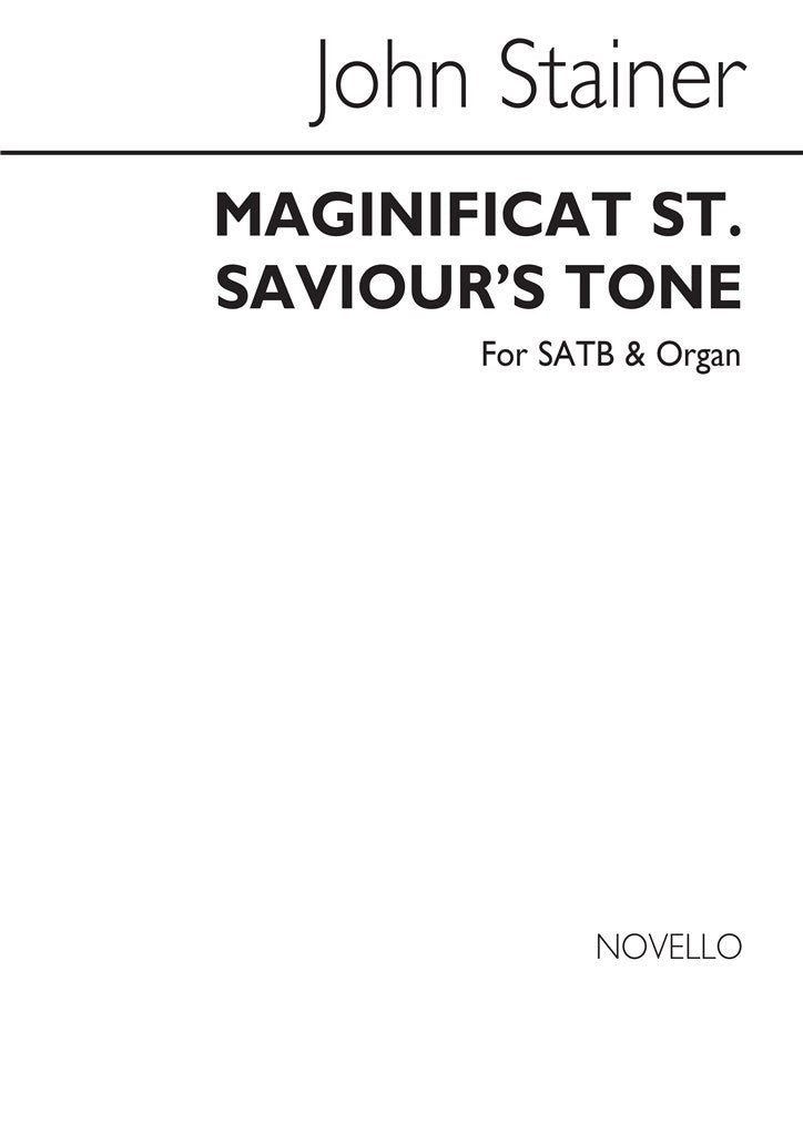 Magnificat (St Saviour`s Tone)