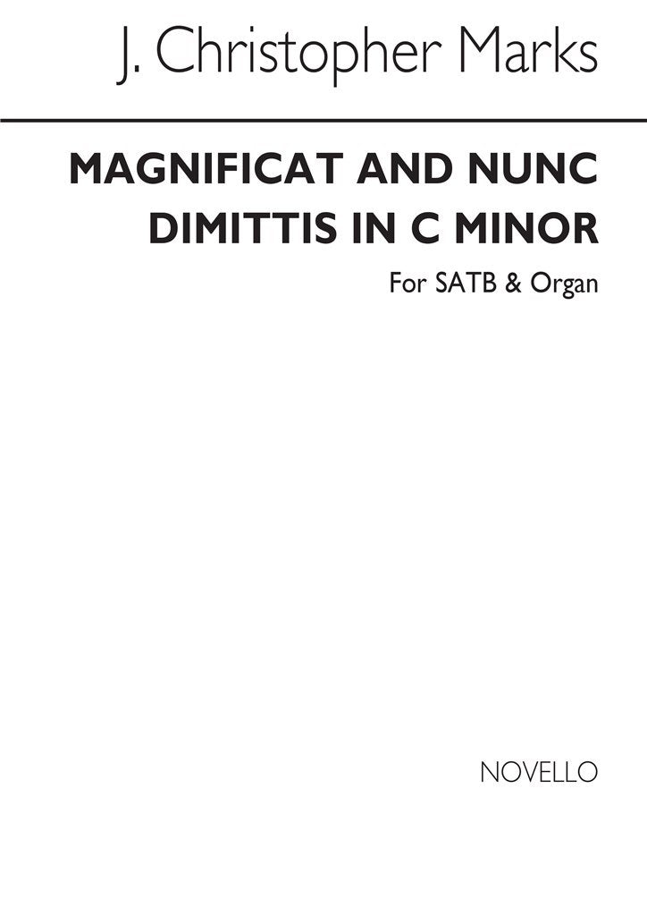 Magnificat And Nunc Dimittis In C