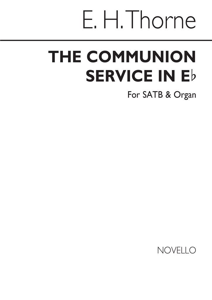 The Communion Service In E Flat