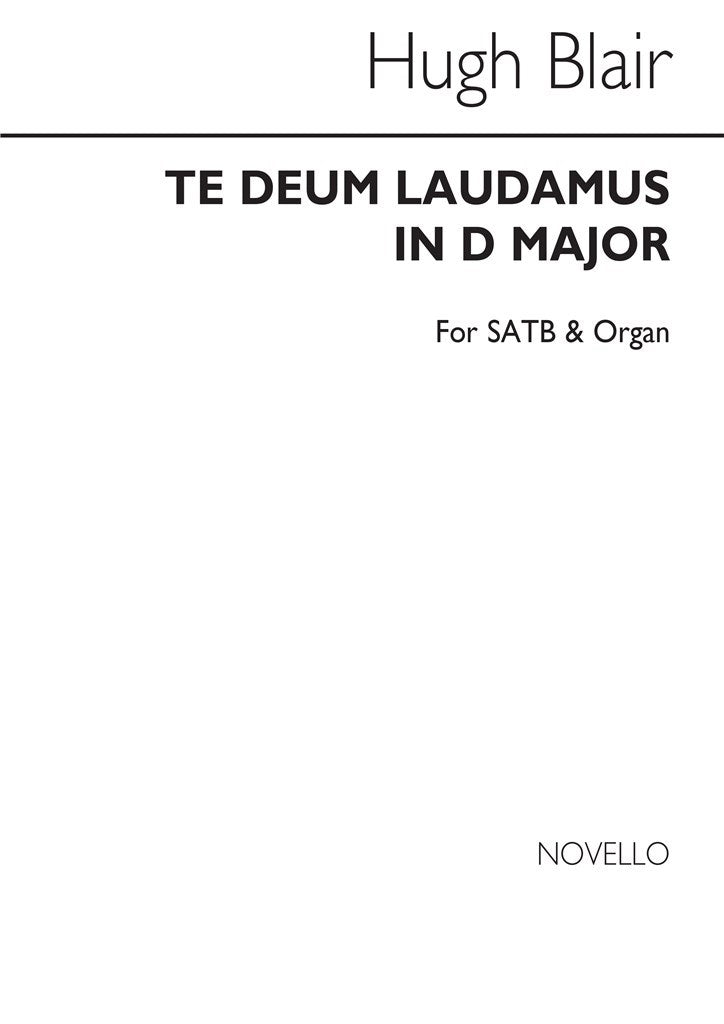 Te Deum Laudamus In D