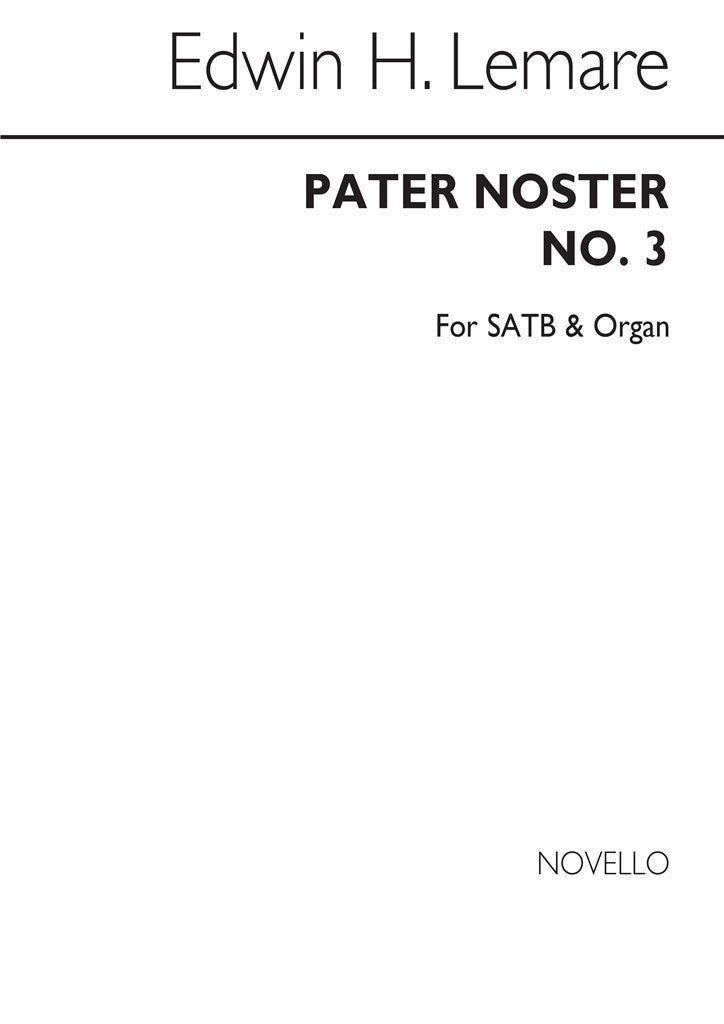 Pater Noster (No.3) (Lord's Prayer)