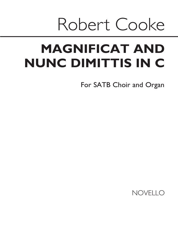 Magnificat and Nunc Dimittis In C