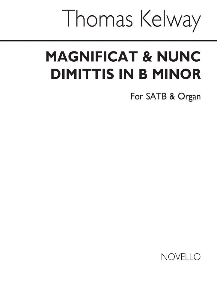 Magnificat and Nunc Dimitis In B Minor