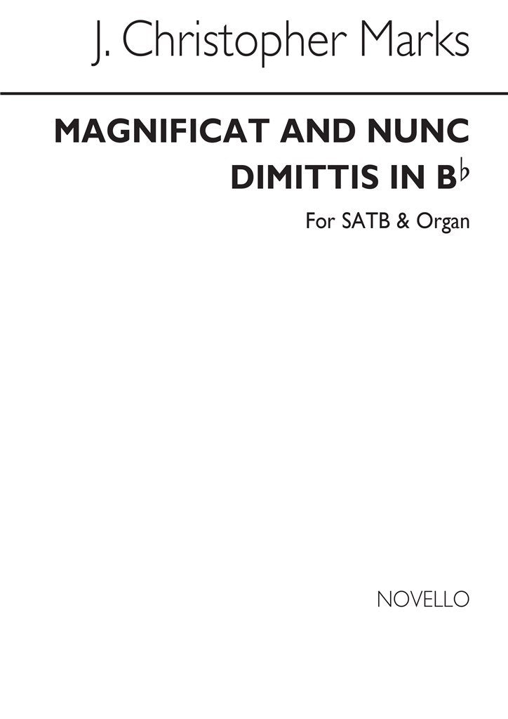 Magnificat And Nunc Dimittis In B Flat