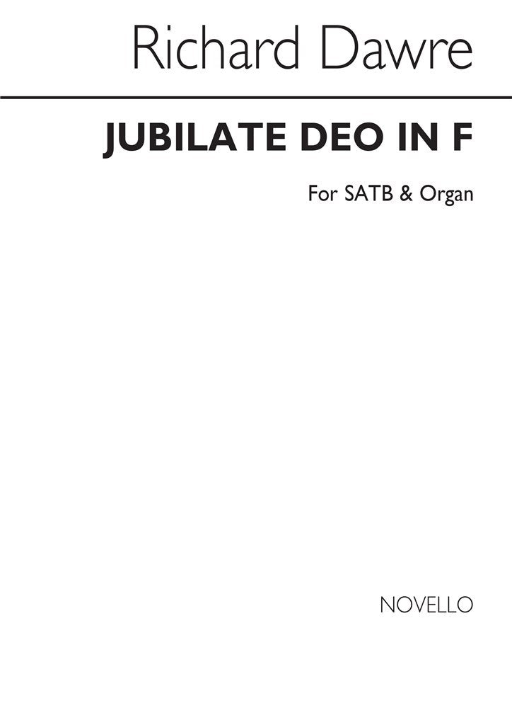 Jubilate Deo In F