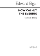 How calmly the evening (SATB)