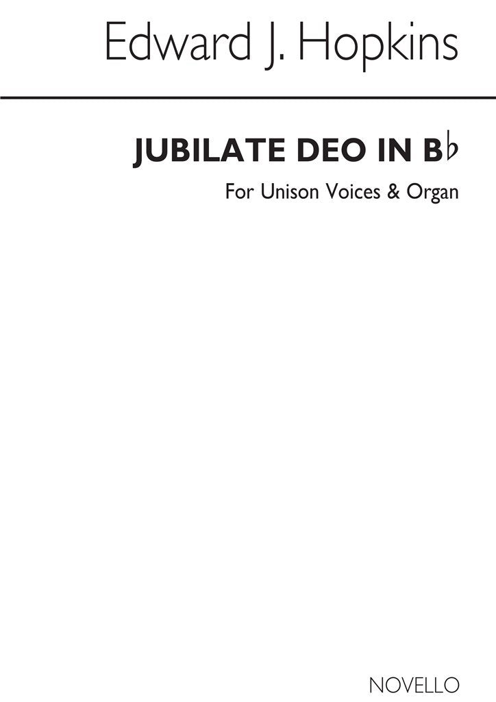 Jubilate Deo In B Flat