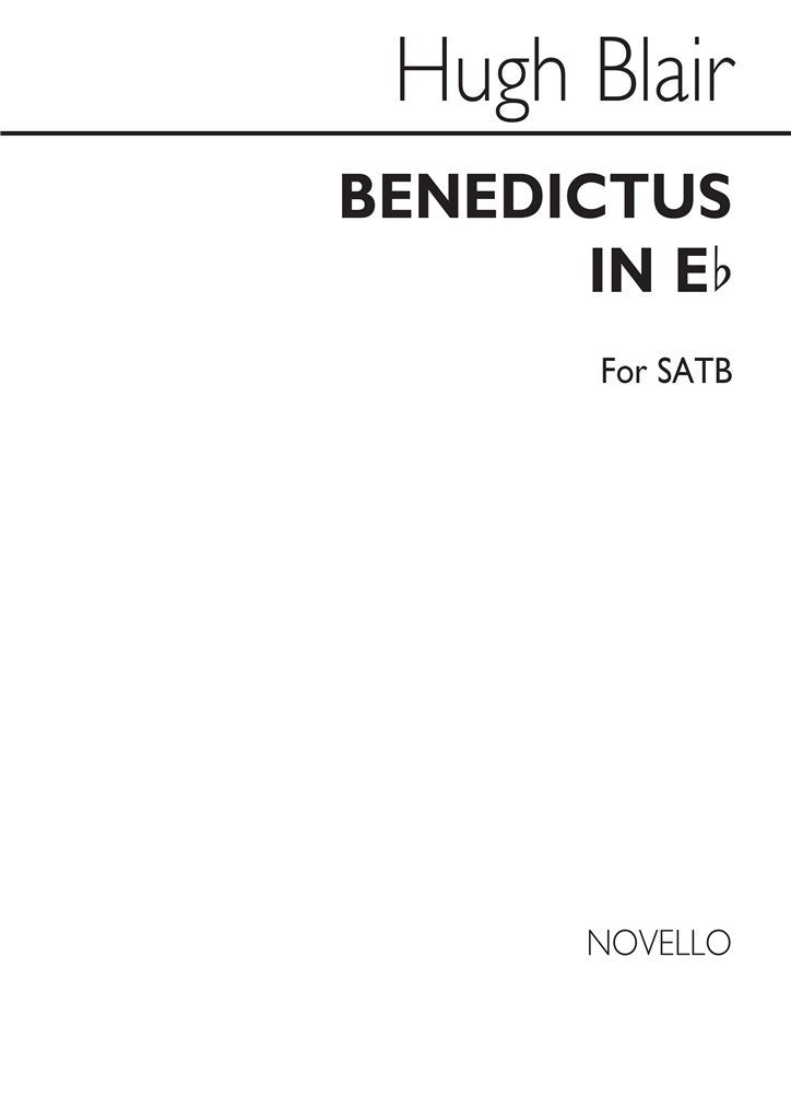 Benedictus In E Flat