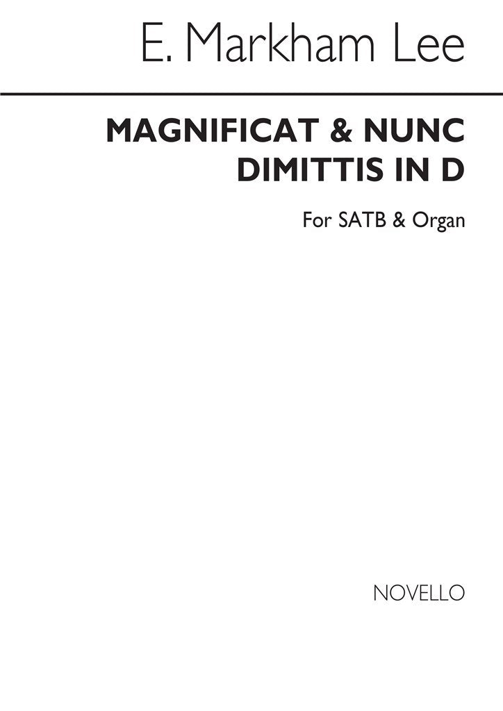 Magnificat And Nunc Dimittis In D