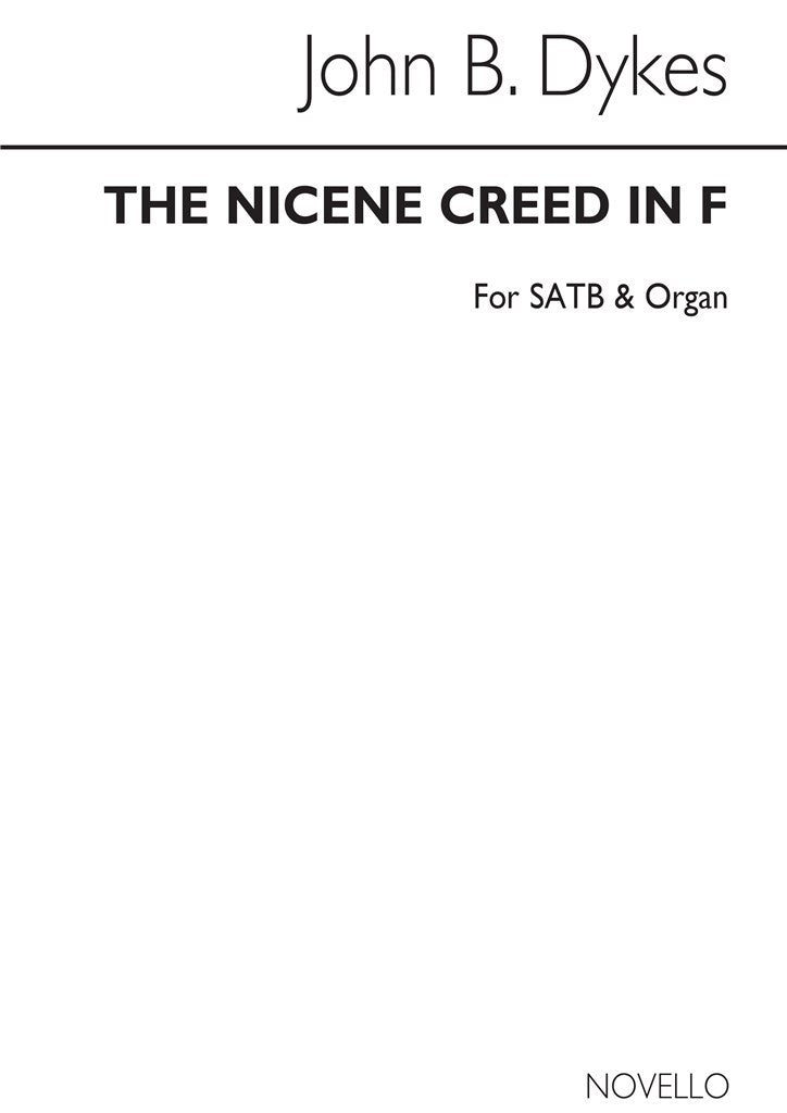 The Nicene Creed In F