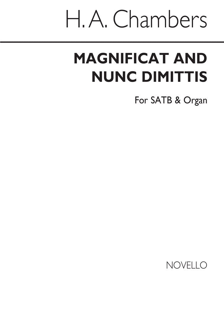 Magnificat and Nunc Dimittis In G