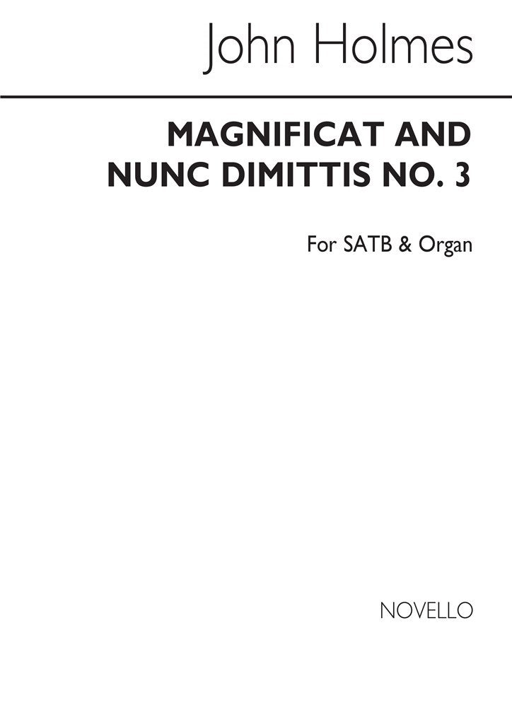 Magnificat and Nunc Dimittis