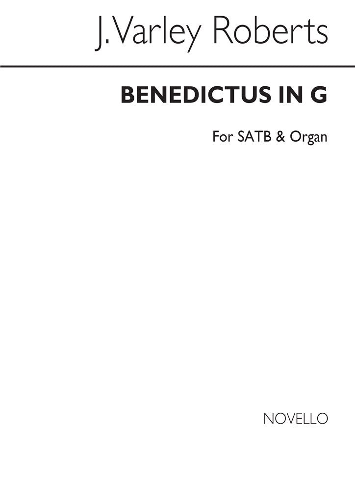 Benedictus In G Satb/Organ