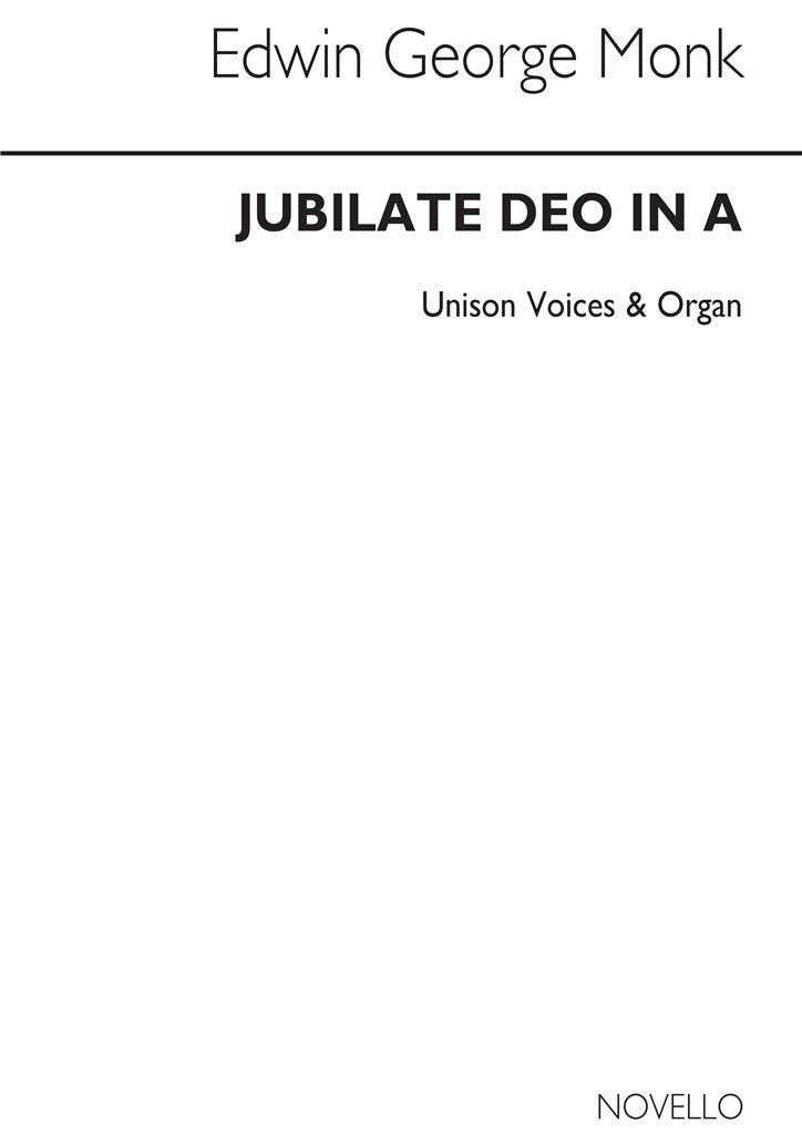 Jubilate Deo In A Organ