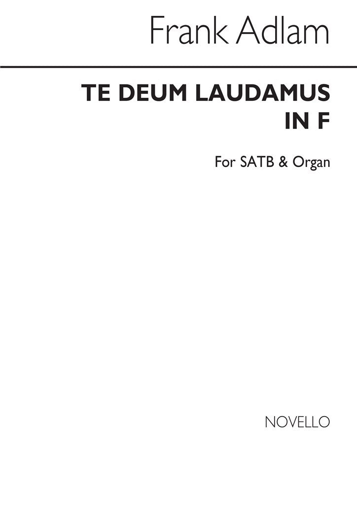 Te Deum Laudamus In F