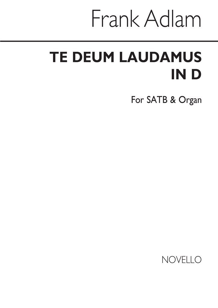 Te Deum Laudamus In D