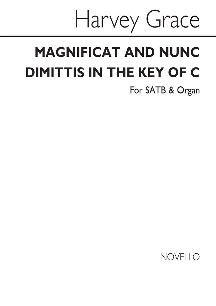 Magnificat and Nunc Dimittis In C