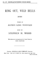 Ring Out Wild Bells (Hymn)