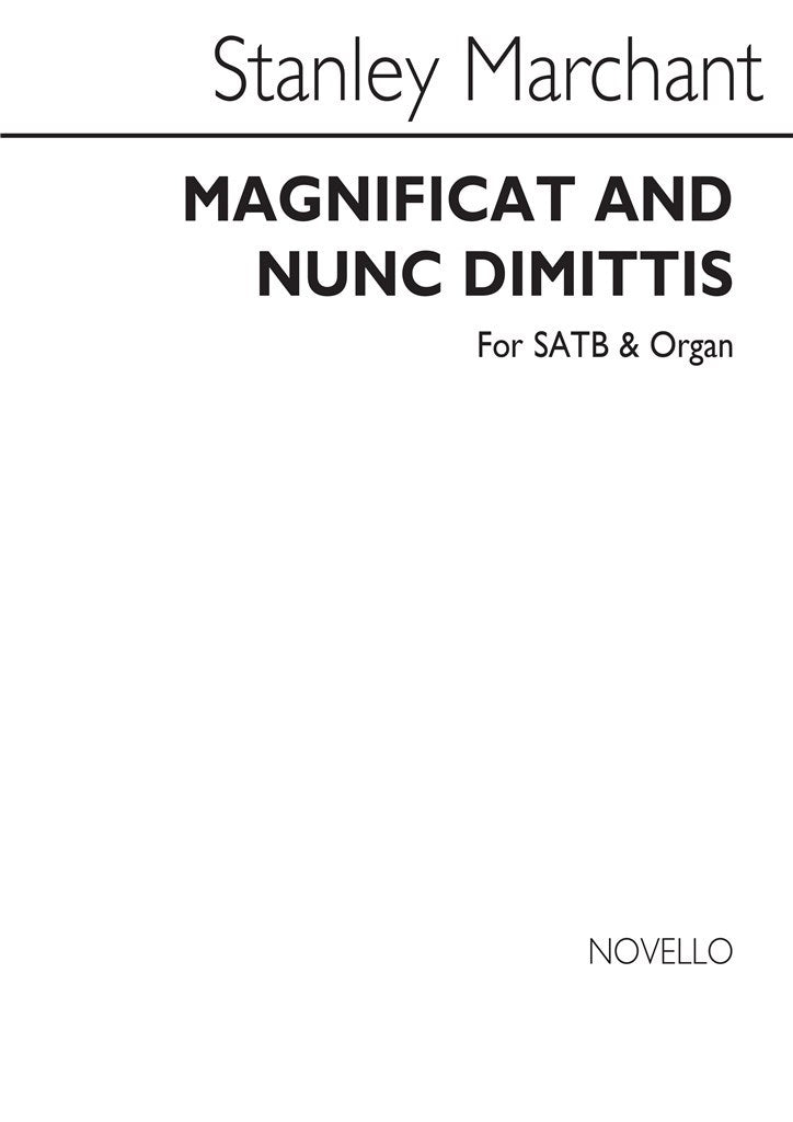 Magnificat and Nunc Dimittis In D Minor