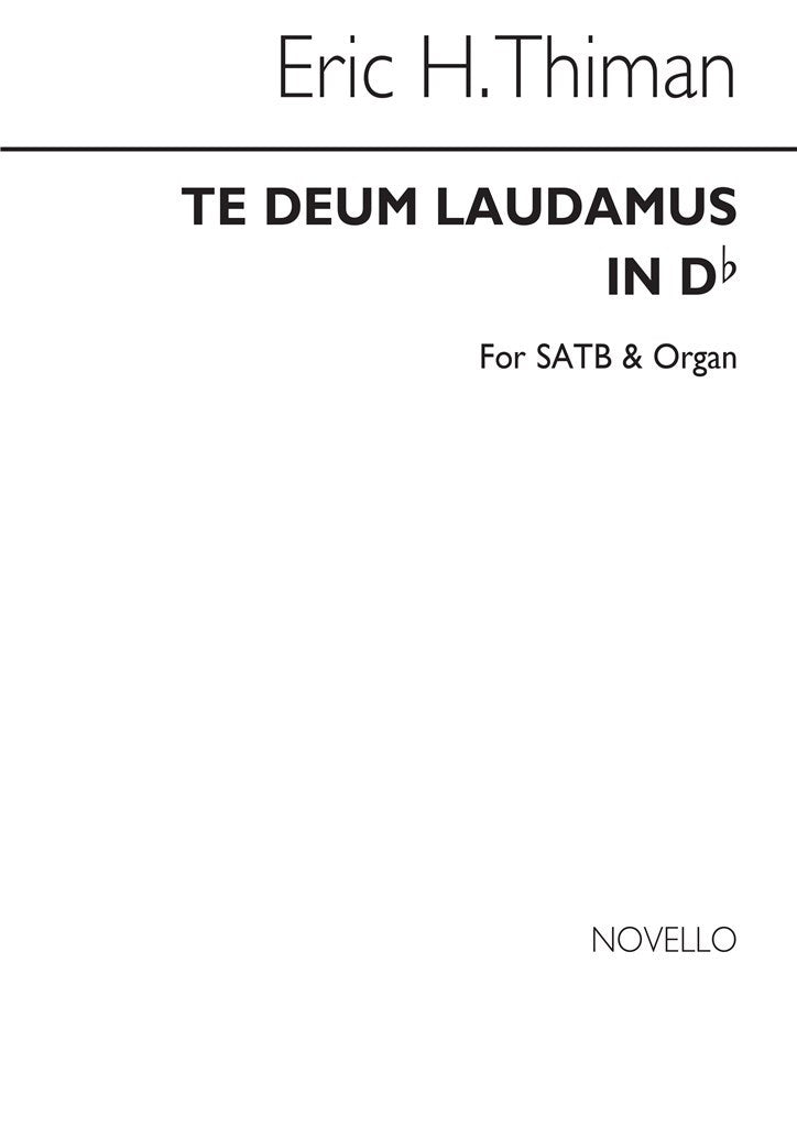 Te Deum Laudamus In D Flat