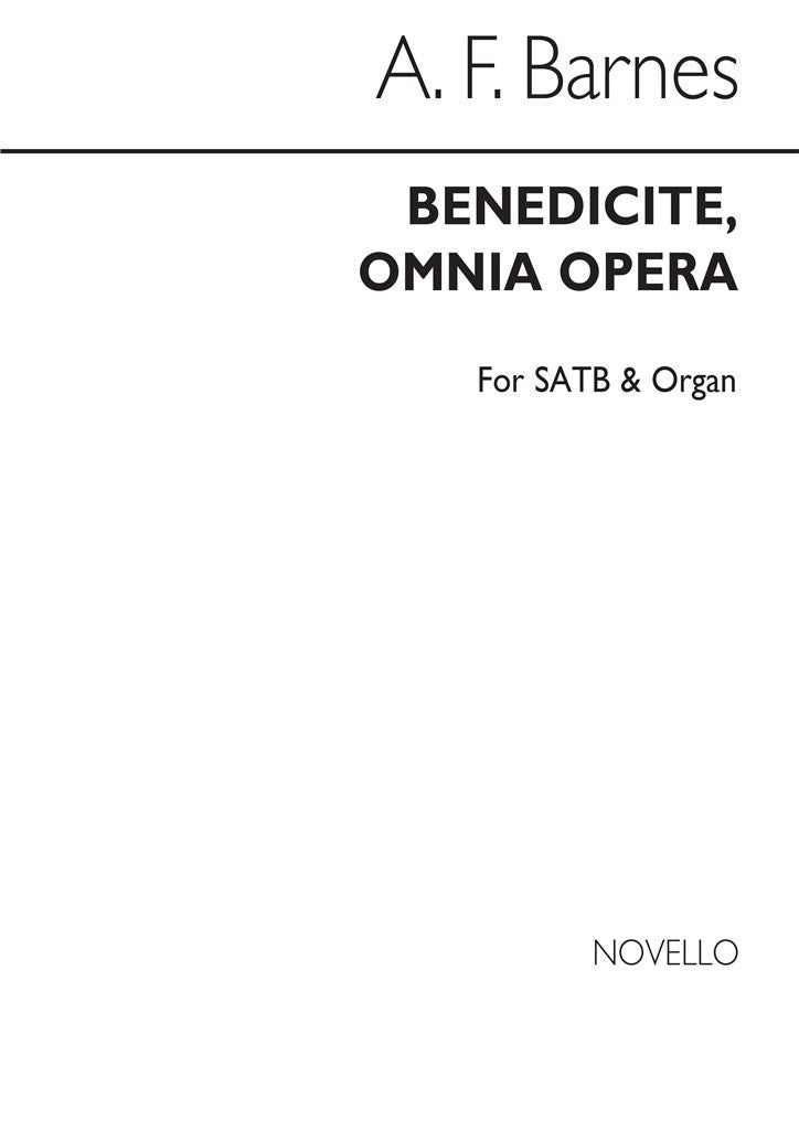 Benedicite Omnia Opera