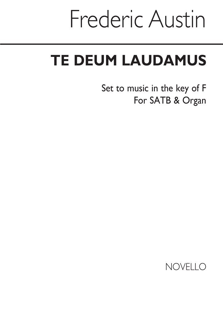 Te Deum Laudamus In F