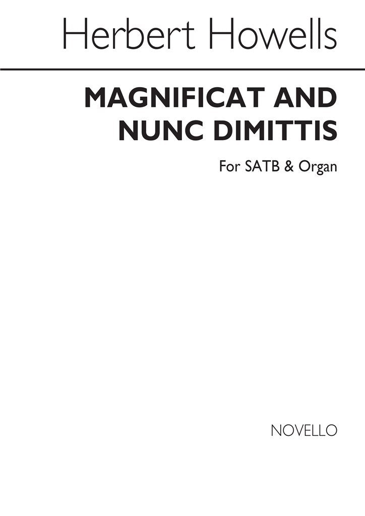 Magnificat and Nunc Dimittis "New College"