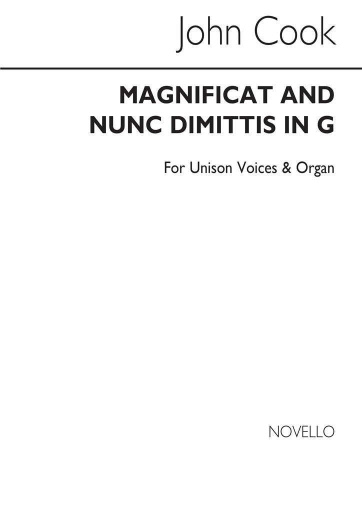 Magnificat And Nunc Dimittis In G