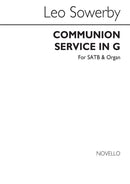 Communion Service In G Satb/Organ