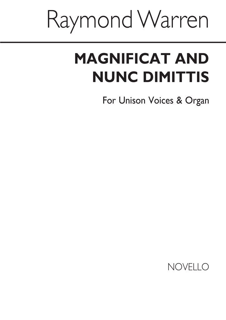 Magnificat and Nunc Dimittis (On Ground Basses)