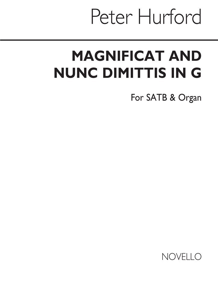 Magnificat and Nunc Dimittis In G