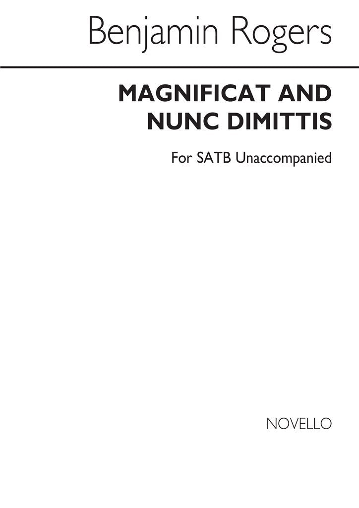 Magnificat & Nunc Dimittis