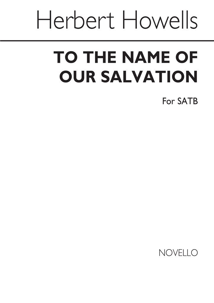 To The Name of Our Salvation