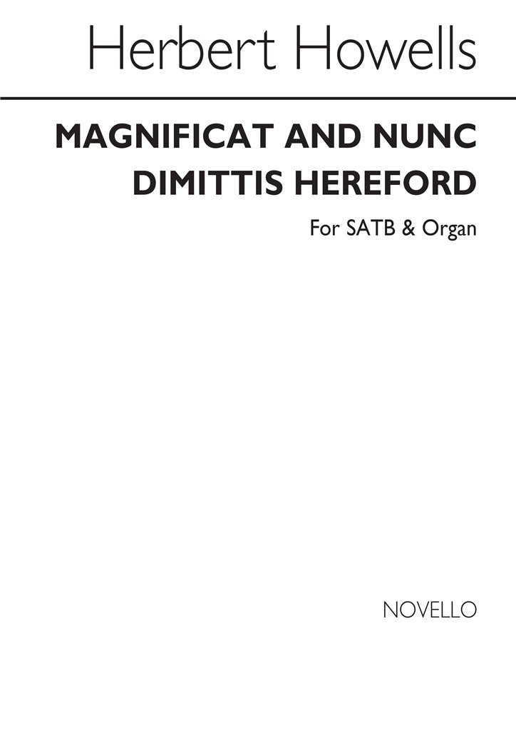 Magnificat and Nunc Dimittis "Hereford"