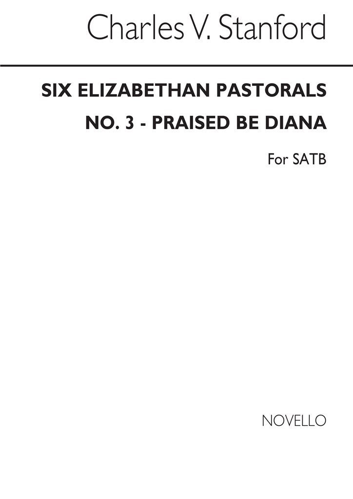 Praised Be Diana No3 Elizabethan Pastorals Set2