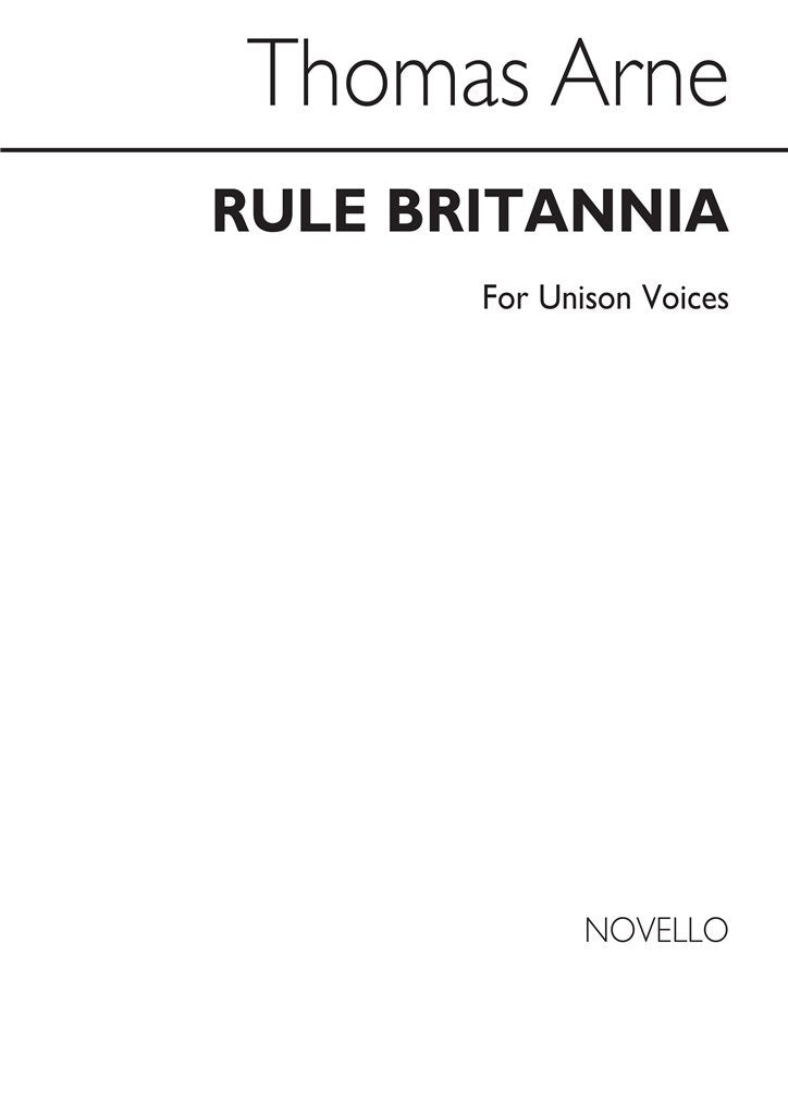 Arne Rule Britannia Unison